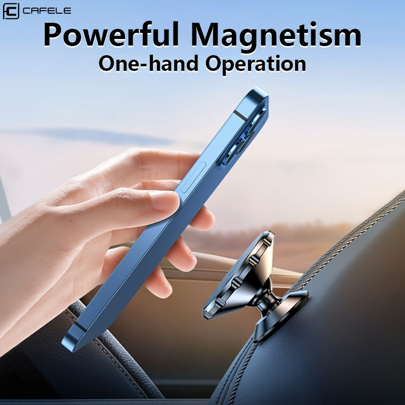 Cafele Universal Magnetic Car Phone Holder: Secure Your Device on Any Drive | Car Accessories |