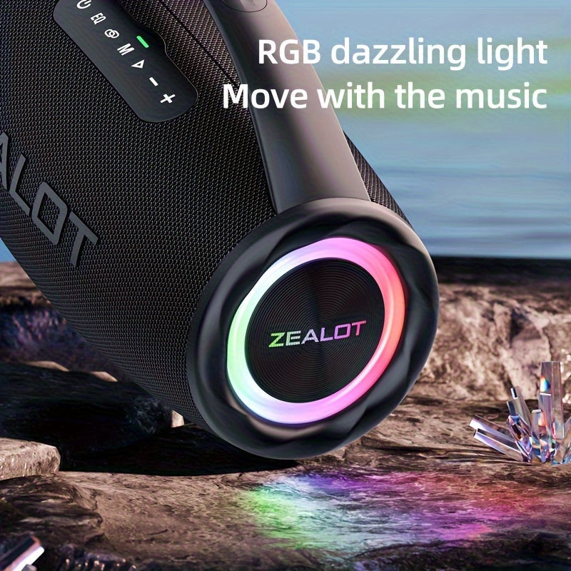 Experience Powerful Sound On-the-Go with the Zealot S97 80W Outdoor Portable Mobile Power Speaker | Gadgets|