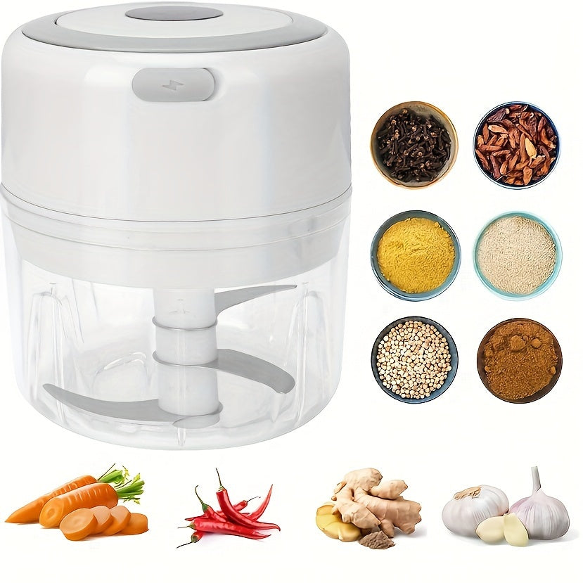 Effortless Meal Prep: Electric Mini Food Chopper | Kitchen Utensils |