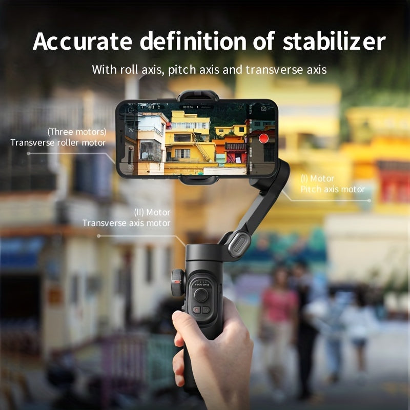 Foldable 3-Axis Smartphone Gimbal Stabilizer | Mobile Accessories|