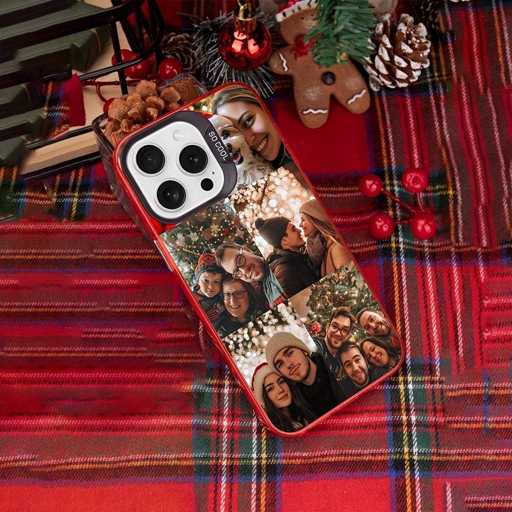 A Customizable Puzzle Photo Printed Phone Case, Suitable for Iphone 16 Pro Max/16 Plus/16 Pro.