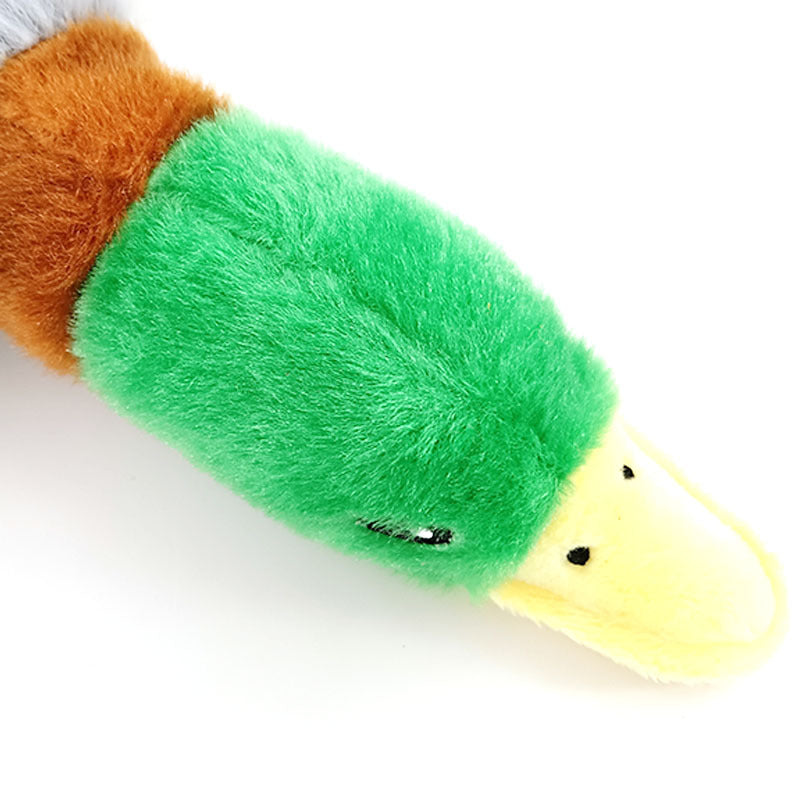 Adorable Plush Duck Sound Toy - Perfect For Teething Dogs And Hours Of Fun | Pet Toys|