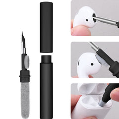 1pc, Earbuds Cleaning Pen, 7.62 Cm 1 Multifunctional Cleaner Kit With Soft Brush For Wireless Earphones Headphones Charging Box Accessories, Computer, Keyboard,