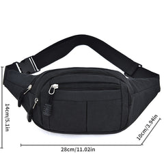 Fashion Canvas Outdoor Travel Waist Bag | Bags & Luggage |