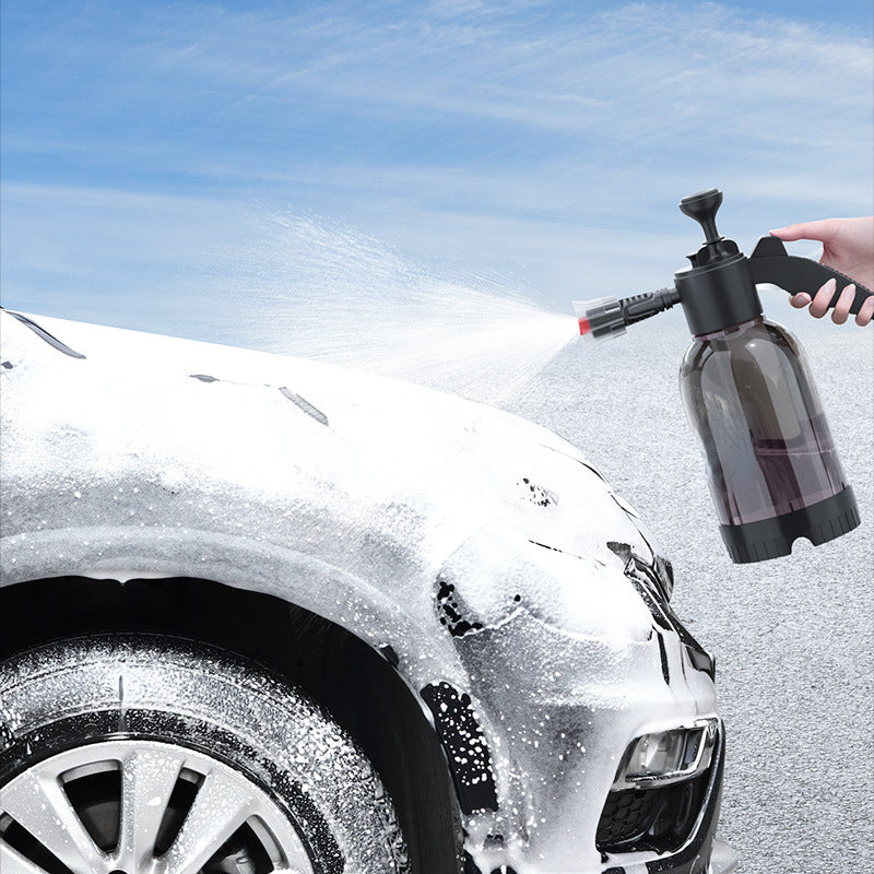 Get Your Car Sparkling Clean with the Hand-held Car Wash Foam Spray Can! | Car Accessories |