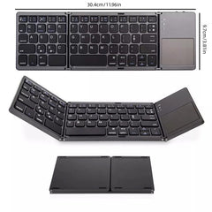 Bi-fold/Three Fold Wireless Foldable Keyboard | Computer Accessories|