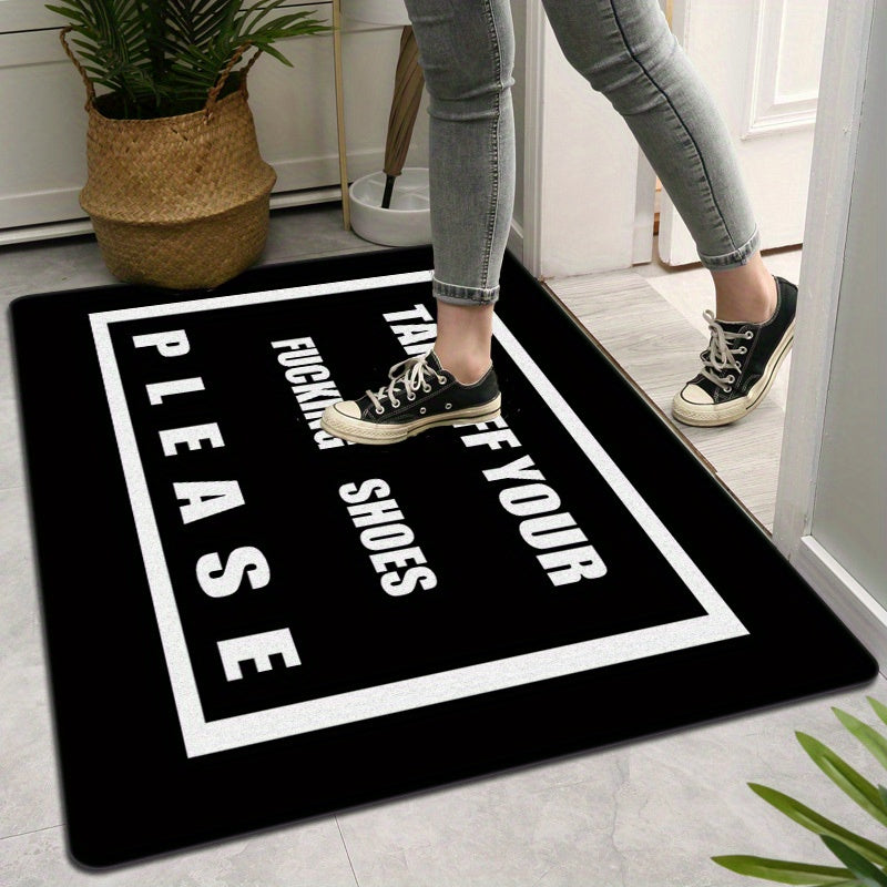 Funny Phrase Pattern Welcome Doormat | Rugs & Mats |