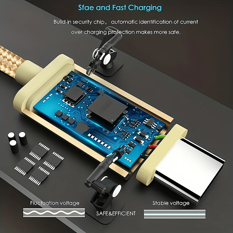 60W USB-C to Type-C Fast Charging Cable - Universal Compatibility | Charging Cables|