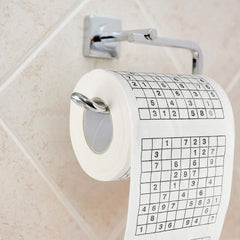 1pc, Sudoku Toilet Paper, Holiday Funny Gift, Funny Birthday Party Novelty Gift Idea, Prank, Fun Game, Puzzle Game