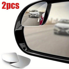 Enhanced Safety on the Road: 2pcs Frameless Car Blind Spot Mirrors | Car Accessories|