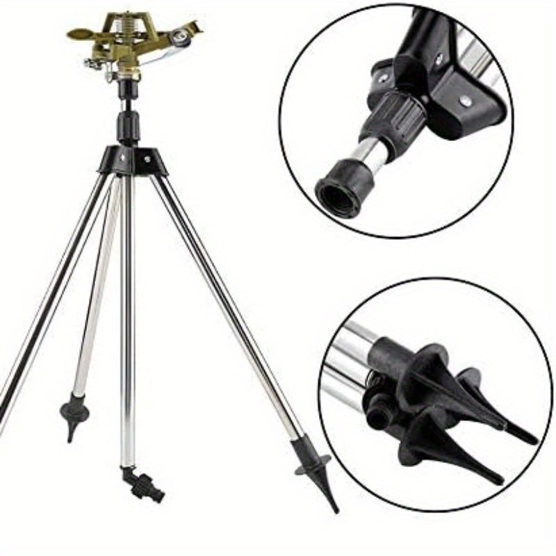 Convenient Tripod Sprinkler Set for Effortless Lawn and Garden Watering | Gardening Equipment |