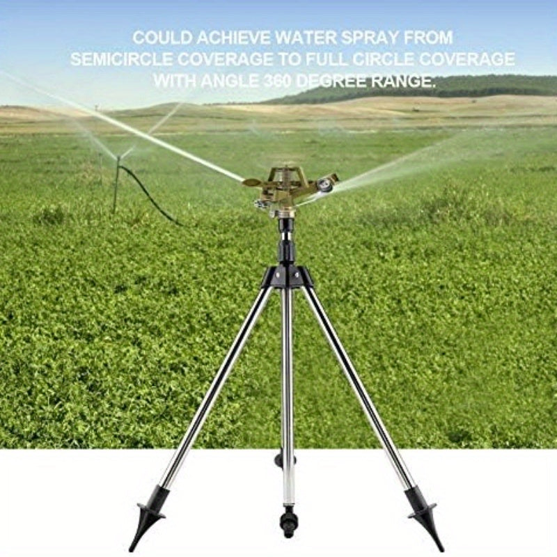 Convenient Tripod Sprinkler Set for Effortless Lawn and Garden Watering | Gardening Equipment |