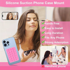 4pcs Silicone Suction Phone Case Mount | Mobile Cases |