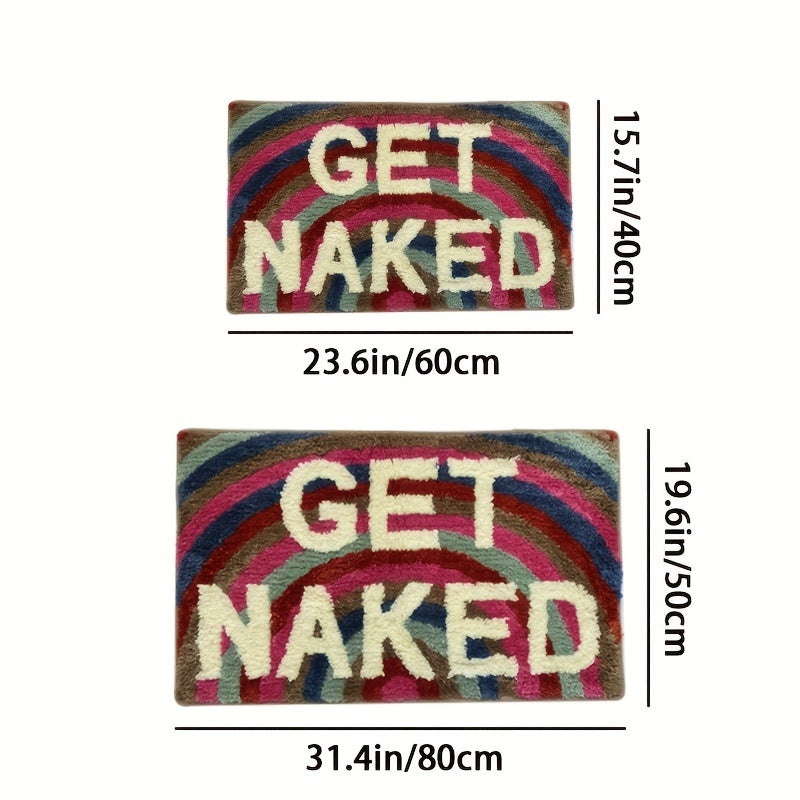 "Get Naked" Bath Mat | Rugs & Mats |