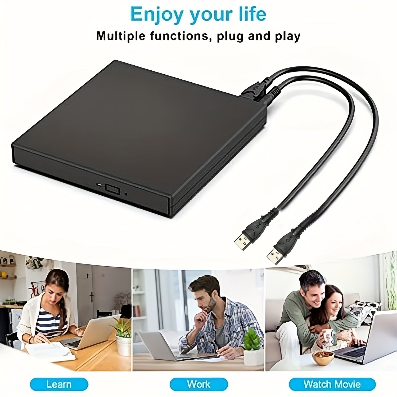 Enjoy Optical Disc Convenience with the External CD DVD Drive | Electronics|