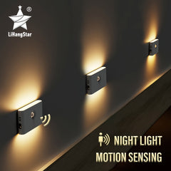 Illuminate Your Space: LED Smart Sensor Night Light Set | Lighting |