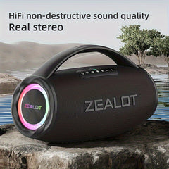 Experience Powerful Sound On-the-Go with the Zealot S97 80W Outdoor Portable Mobile Power Speaker | Gadgets|