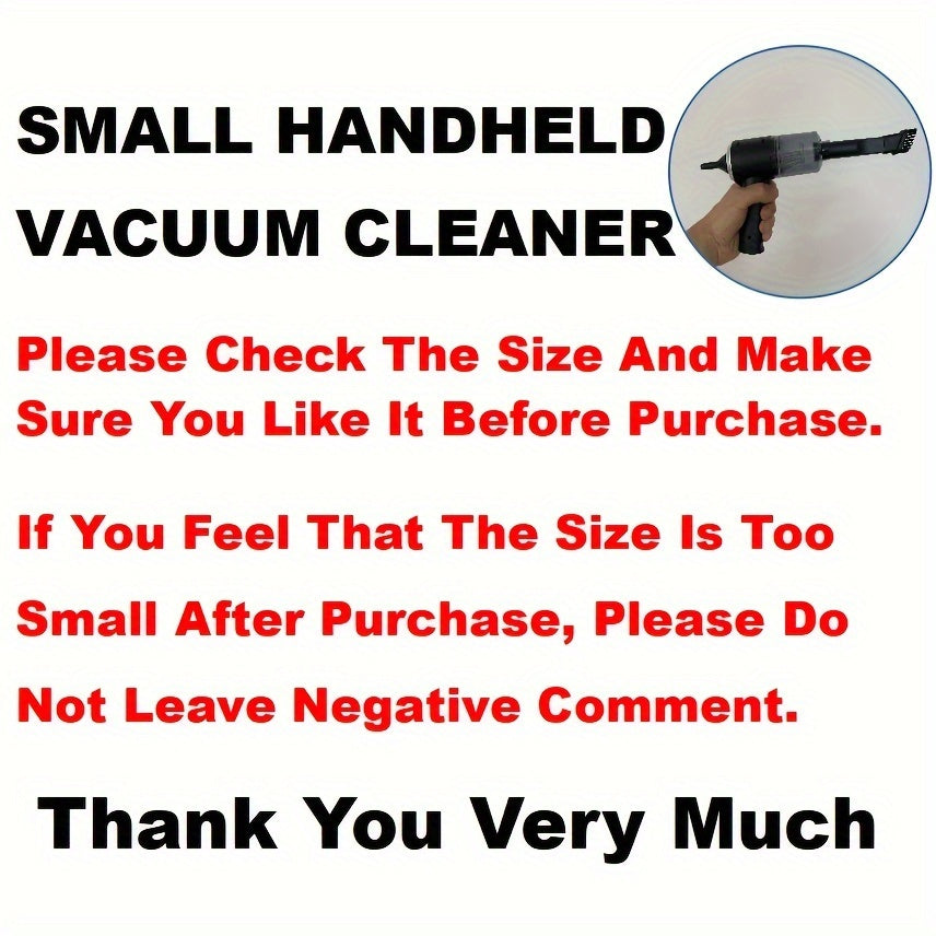 Keep Your Car Clean Anywhere with Our Rechargeable Handheld Vacuum Cleaner | Home Electronics|