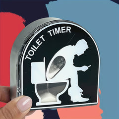 1pc, Toilet Timer, Bathroom Timer Sand Glass About 5 Minutes, Funny Gift For Men Christmas Funny Gag Gift For Men, Husband, Dad, Birthday, Christmas Stocking Stuffers