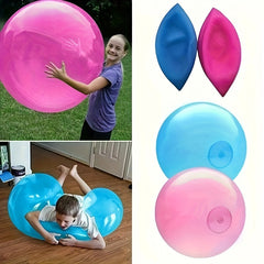 Hot-selling blow-up bubble ball, water-filled transparent bubble ball, TPR blow-up ball, pat-a-ball, big light ball (non-vacuum packaging)