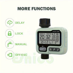 Effortless Garden Watering with HCT-322 Automatic Water Timer | Gardening Equipment |