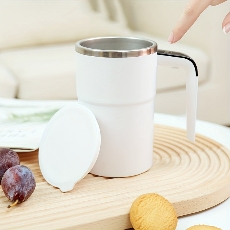 Effortless Mixing: Rechargeable Self-Stirring Coffee Mug | Drinkware |