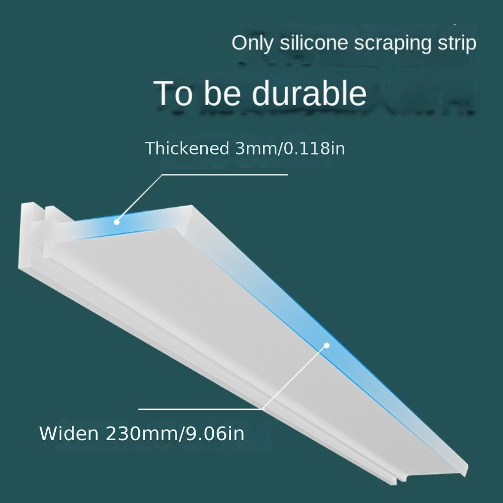 1set, 2 In 1 Glass Wiper For Scraping And Washing, High-rise Window Cleaning Double-sided Window Glass Floor Cleaning Scraper Brush, Window Squeegee, Water Squeegee, Car Windshield Scraper, Household Scraping Tool, Cleaning Supplies, Cleaning Tool