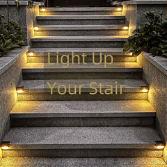 8/12 Packs Solar Step Lights, For Fence Steps Stairs Decks Fences Paths Patio Pathway