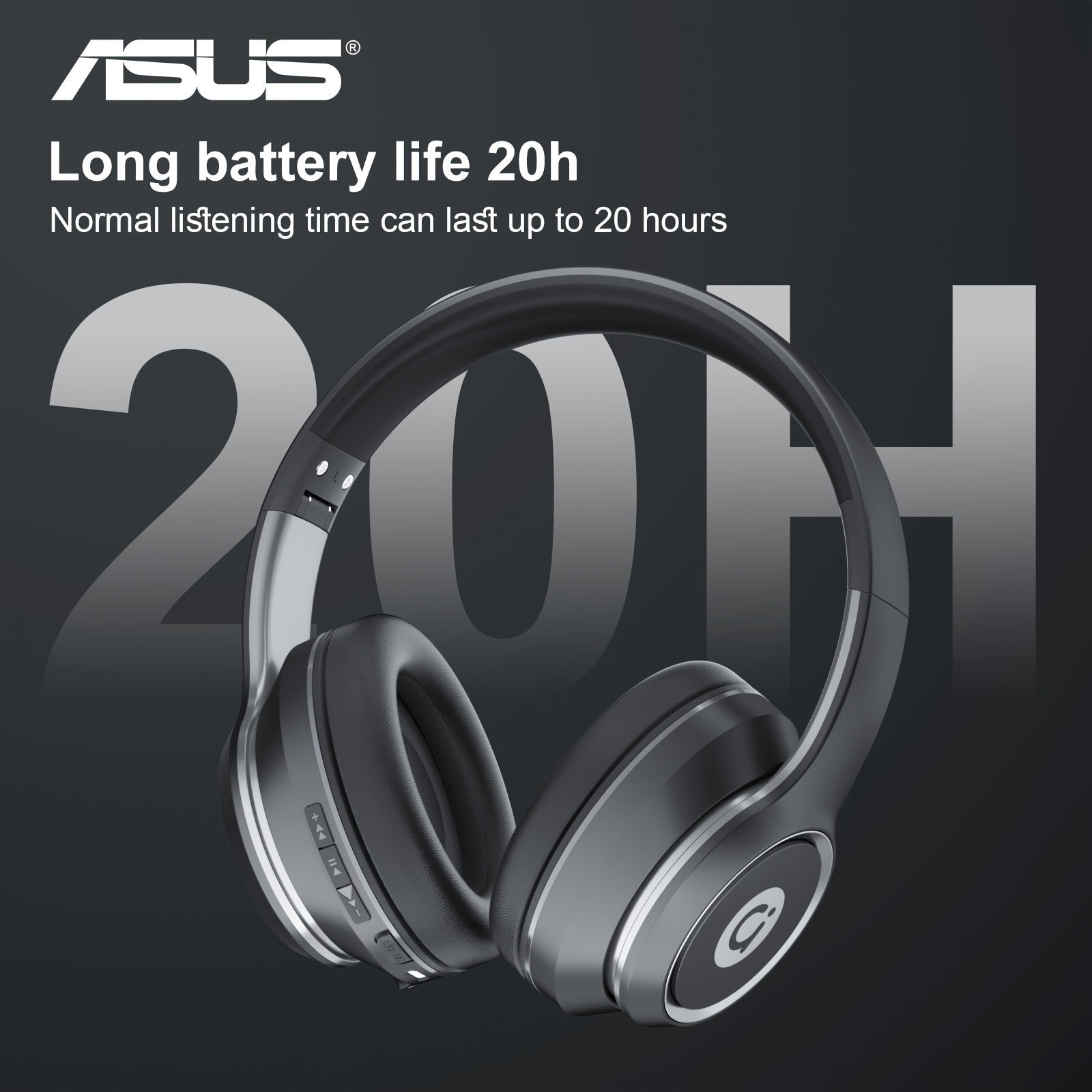 Immerse Yourself in Pure Audio Bliss with ASUS AS-D96 5.3 Wireless Headphones | Headphones And Earbuds|