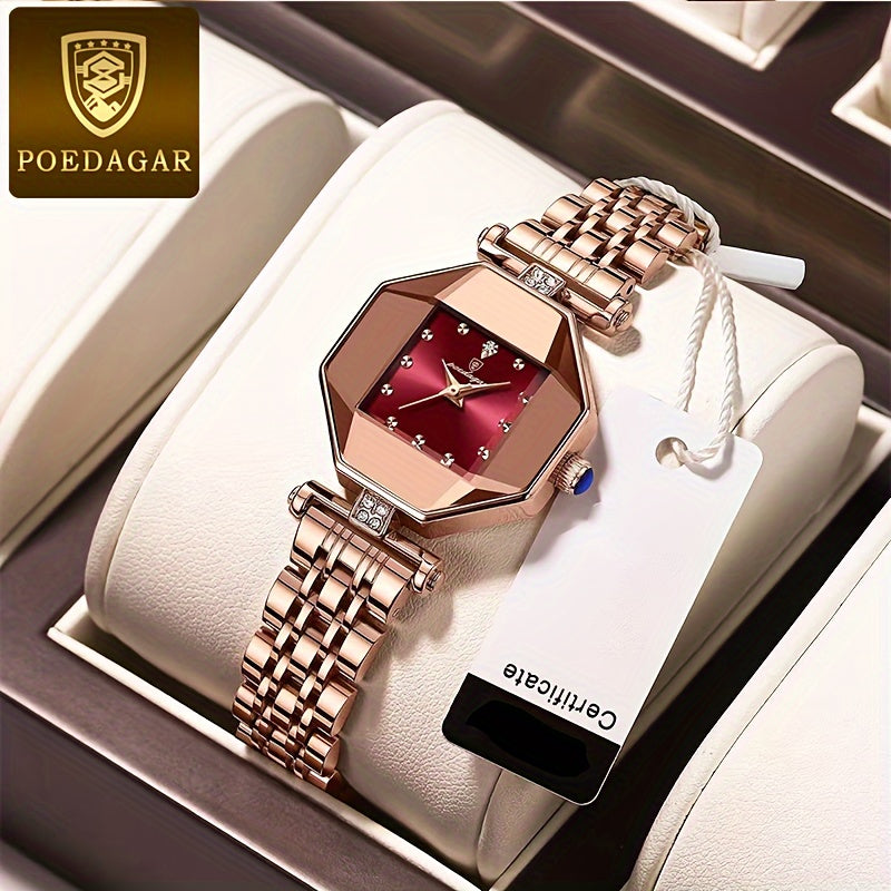 Elegant Polygon Pointer Women's Quartz Watch | Womens Watches|