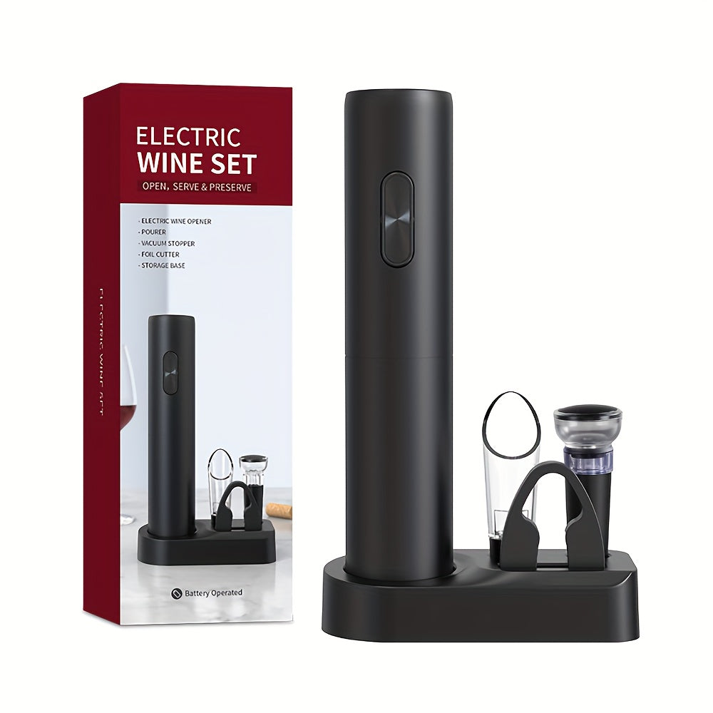 Effortless Wine Opening: Electric Wine Opener Set | Kitchen Utensils |