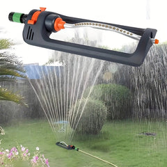 Efficient 180 Degree Oscillating Garden Sprinkler for Complete Lawn Coverage | Gardening Equipment |