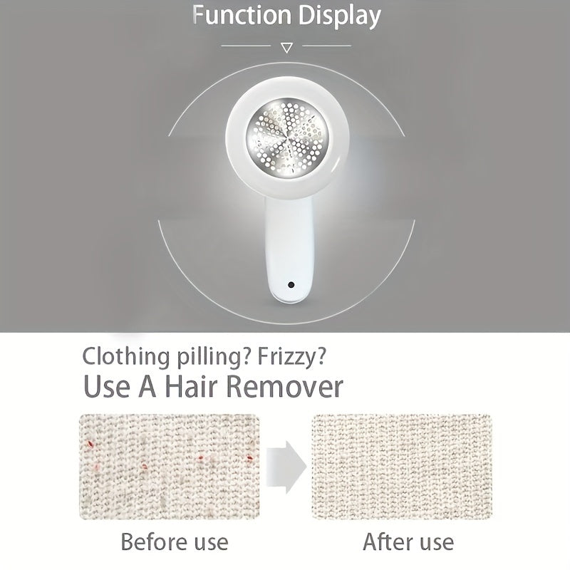 Keep Your Fabrics Fresh with the Portable Rechargeable Lint Remover | Electronics|