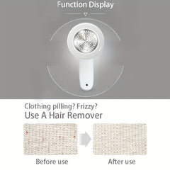 Keep Your Fabrics Fresh with the Portable Rechargeable Lint Remover | Electronics|