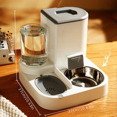 2-in-1 Automatic Pet Feeder & Water Dispenser | Pet Accessories|