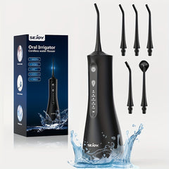 Cordless Portable Water Flosser, 5 Modes-5 Tips | Oral Care |