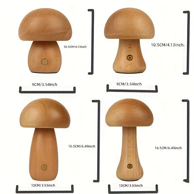 Illuminate with Charm: LED Creative Mushroom Table Lamp | Lighting |