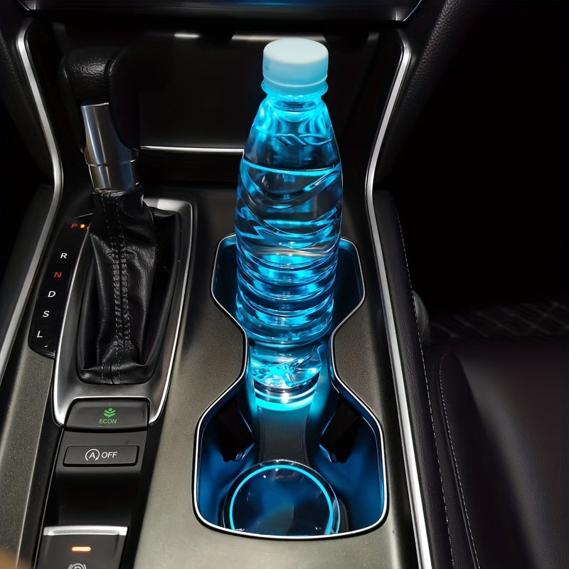 Illuminate Your Car Interior with LED Cup Holder Lights | Car Accessories|