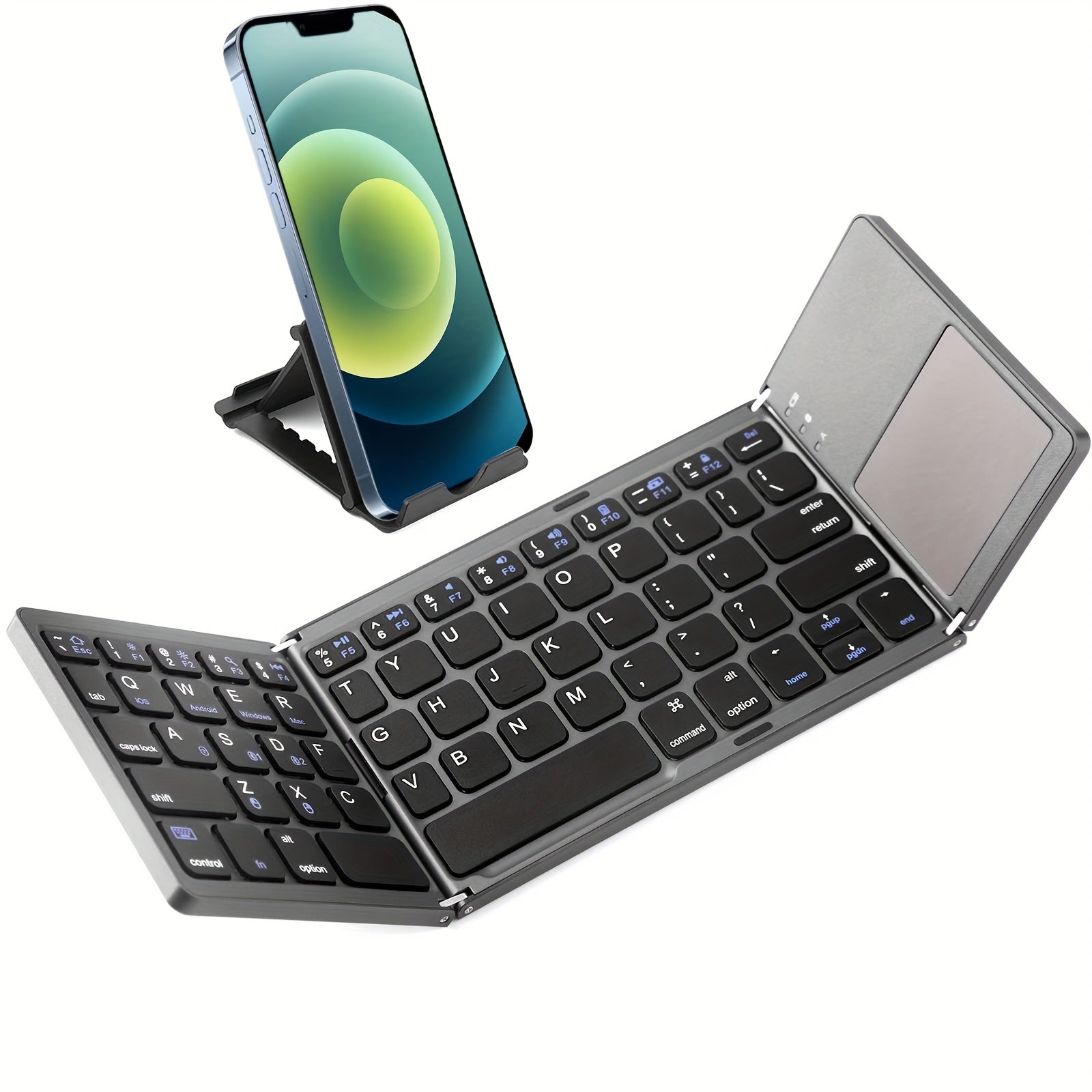 Bi-fold/Three Fold Wireless Foldable Keyboard | Computer Accessories|