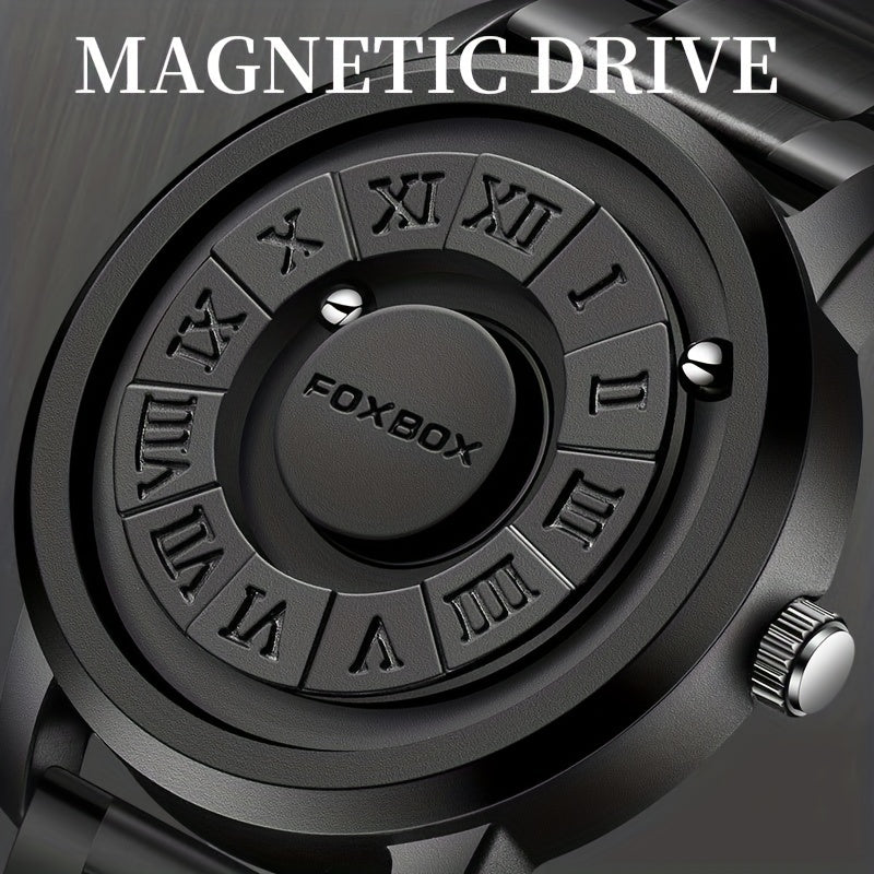 Elevate Your Style with the Fashion Men's Rotating Magnetic Bead Watch | Men Watches|