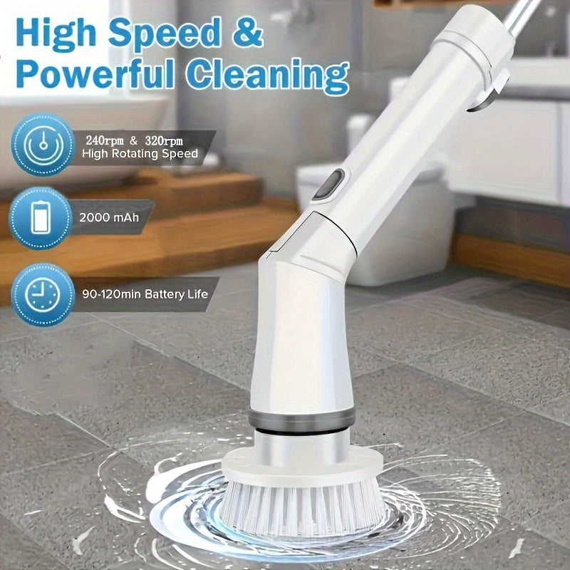 Electric Cleaning Brush Set: Revitalize Your Cleaning Routine | Cleaning Supplies |