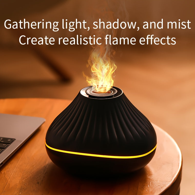 Flame Humidifier - A Festive Touch of Comfort and Joy Anywhere You Go | Air Quality |