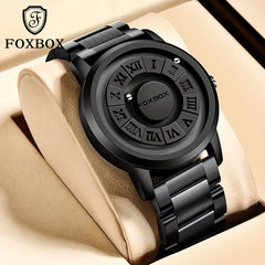 Elevate Your Style with the Fashion Men's Rotating Magnetic Bead Watch | Men Watches|