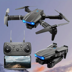 Dual Camera E99 K3 Professional RC Drone, Double Folding with Height Hold Remote Control, Holiday Gift for Indoor and Outdoor Use