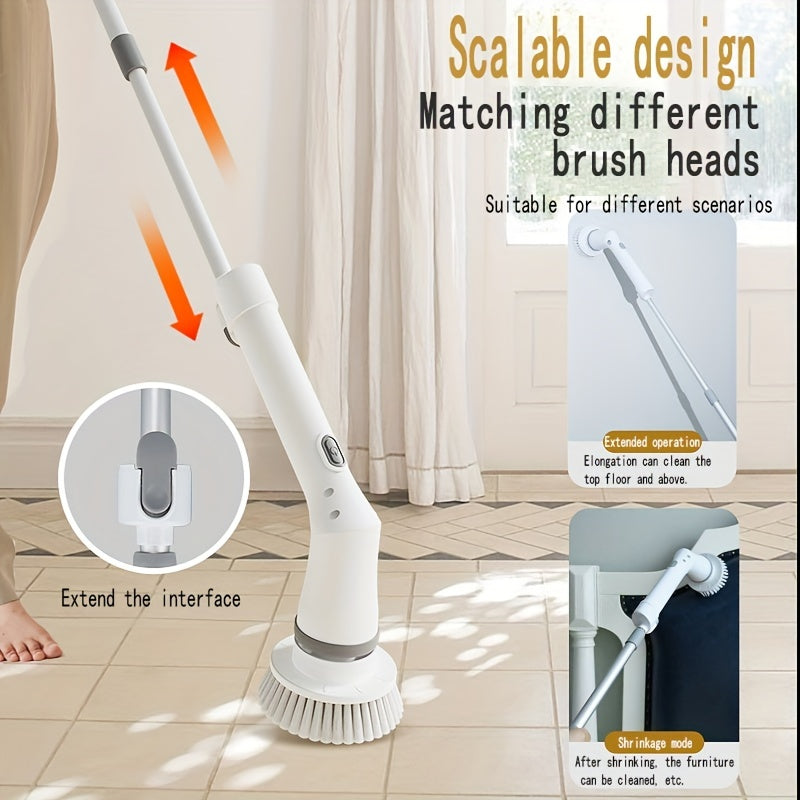 Electric Cleaning Brush Set: Revitalize Your Cleaning Routine | Cleaning Supplies |