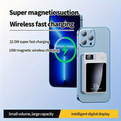 10000mAH Super Fast Magnetic Power Bank - Wireless & Portable | Charging Accessories|