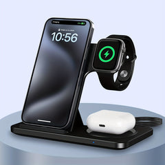 3-in-1 Foldable Wireless Charging Station - Fast Charge for Multiple Devices | Wireless Charging |