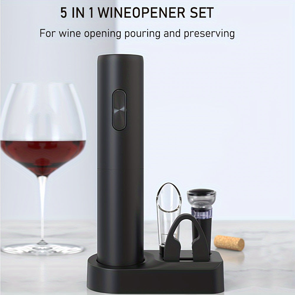 Effortless Wine Opening: Electric Wine Opener Set | Kitchen Utensils |