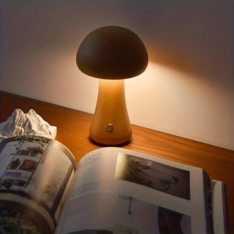 Illuminate with Charm: LED Creative Mushroom Table Lamp | Lighting |