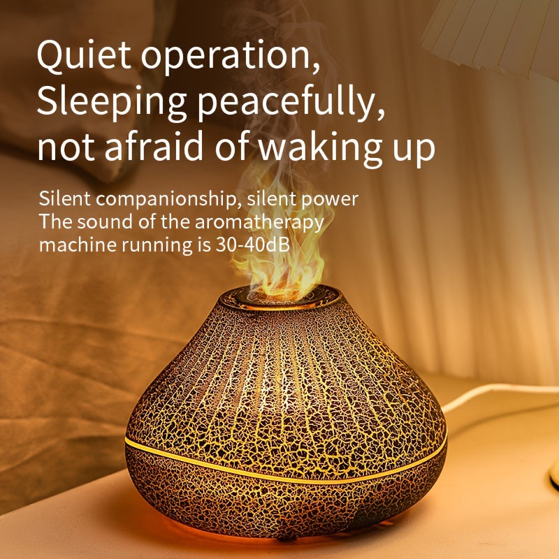 Flame Humidifier - A Festive Touch of Comfort and Joy Anywhere You Go | Air Quality |